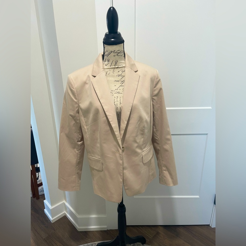 NWT Talbots cotton blazer size 18